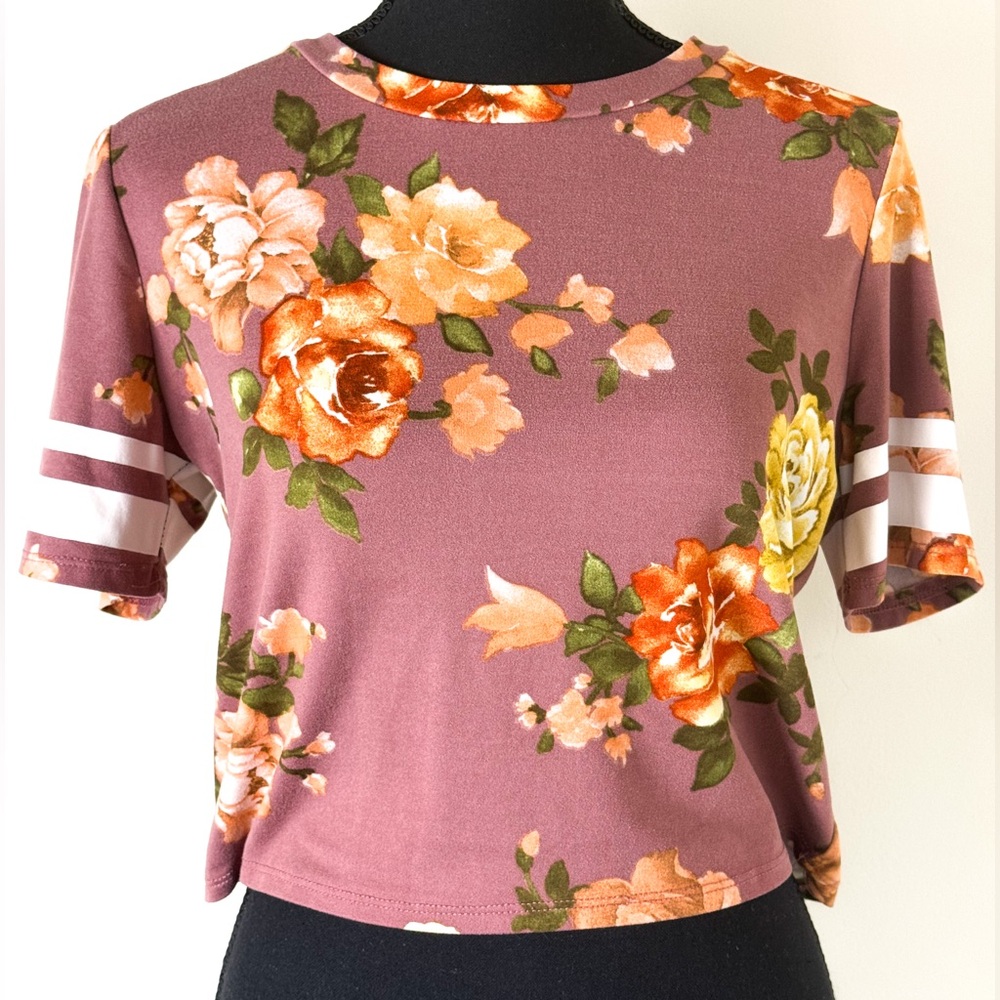 Floral Crop Top- Large